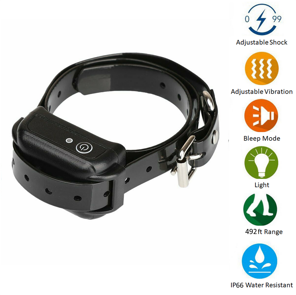 Keep your dog within invisible boundaries with a wireless system comprising a transmitter, training collar and receiver for up to 3 dogs