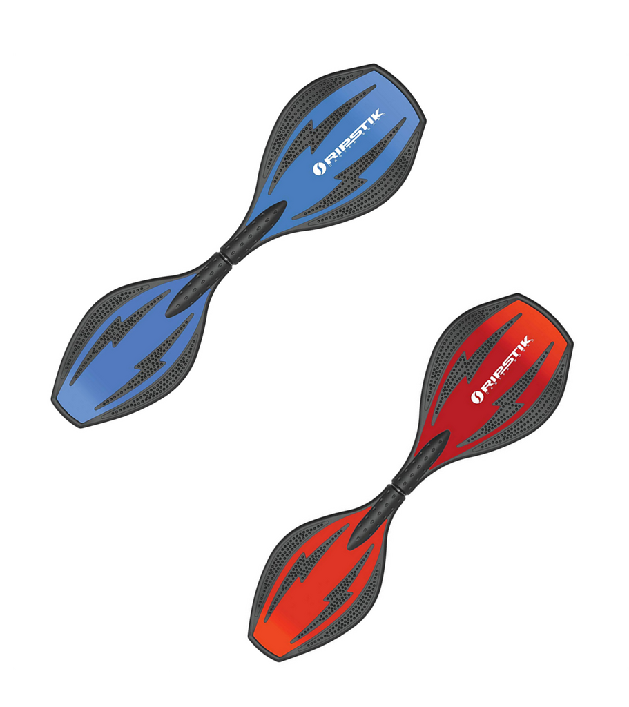 razor ripstik board available in two colors - blue ripstik and red ripstik