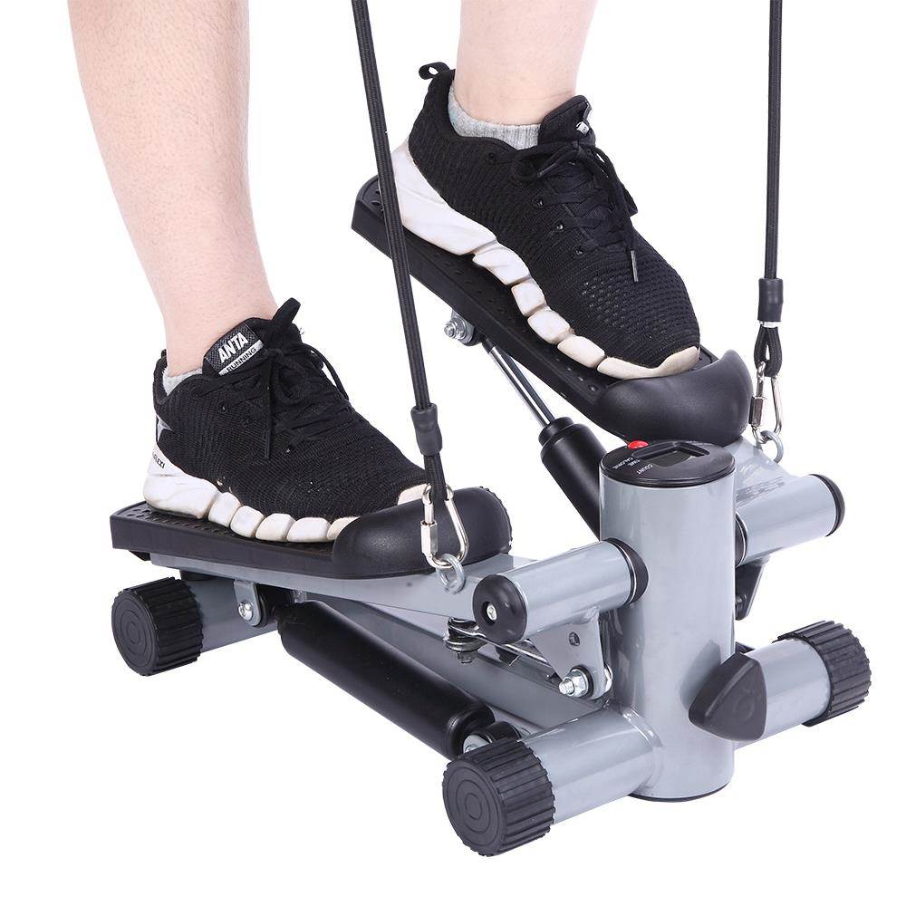 Home stepper with attachable resistance bands.  Increase your cardio workout on your upper body.